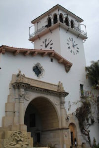 Santa Barbara Spanish building