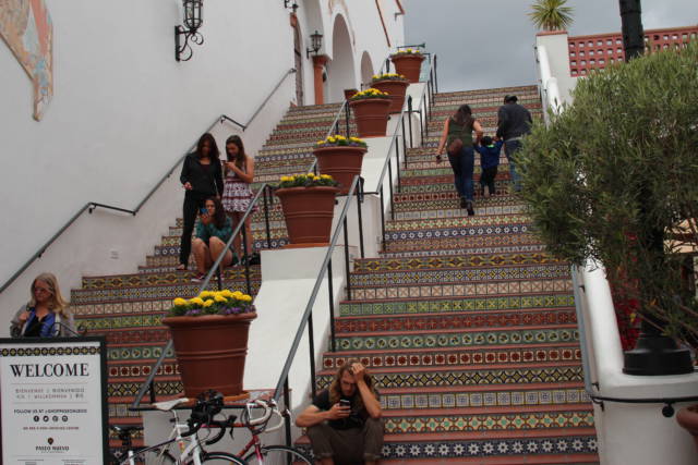 Santa Barbara tile stairs Santa Barbara tile stairs