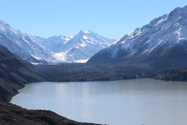 Tasman Glacier Lake and Tasman Glacier Tasman Glacier and Lake Aoraki Mount Cook