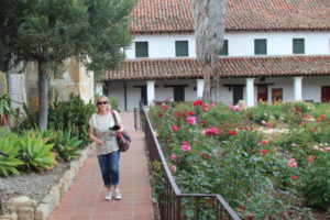Santa Barbara Mission inner court