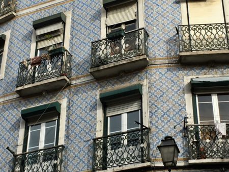 Alfama house wall