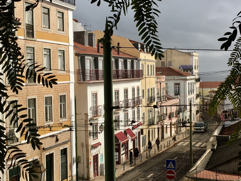 Alfama, Lisbon street view