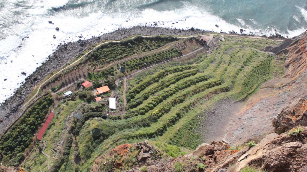 Cabo Girao farmhouse Cabo Girao Teleferico view