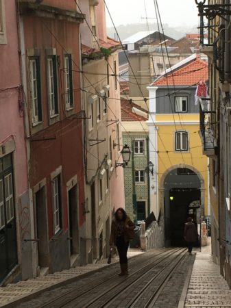 Elevador da Bica route