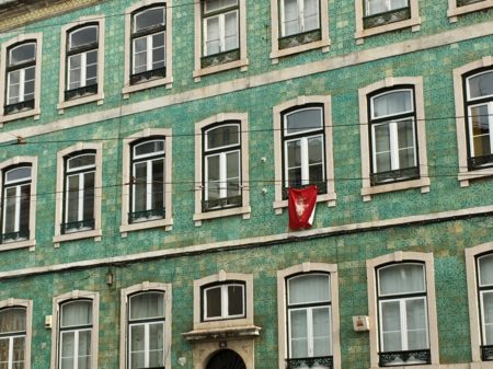Green Alfama house