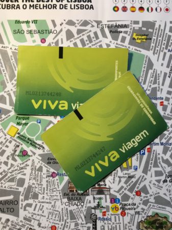 Lisbon tram tickets Viva Viagem