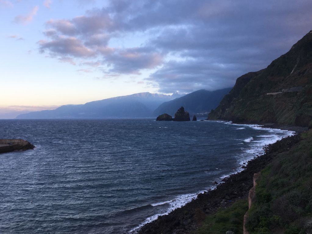 Madeira north coast Driving in Madeira north coast, Porto Moniz