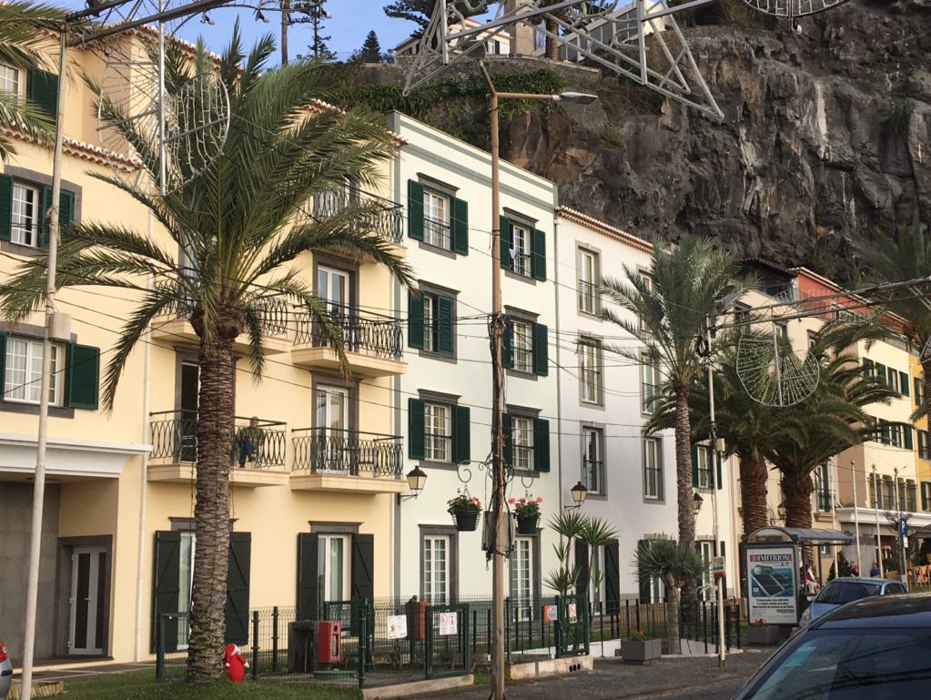 Ponta do Sol Madeira Ponta do Sol seashore buildings