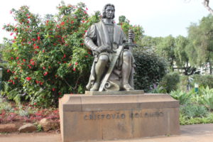 Statue of Cristovao Colombo