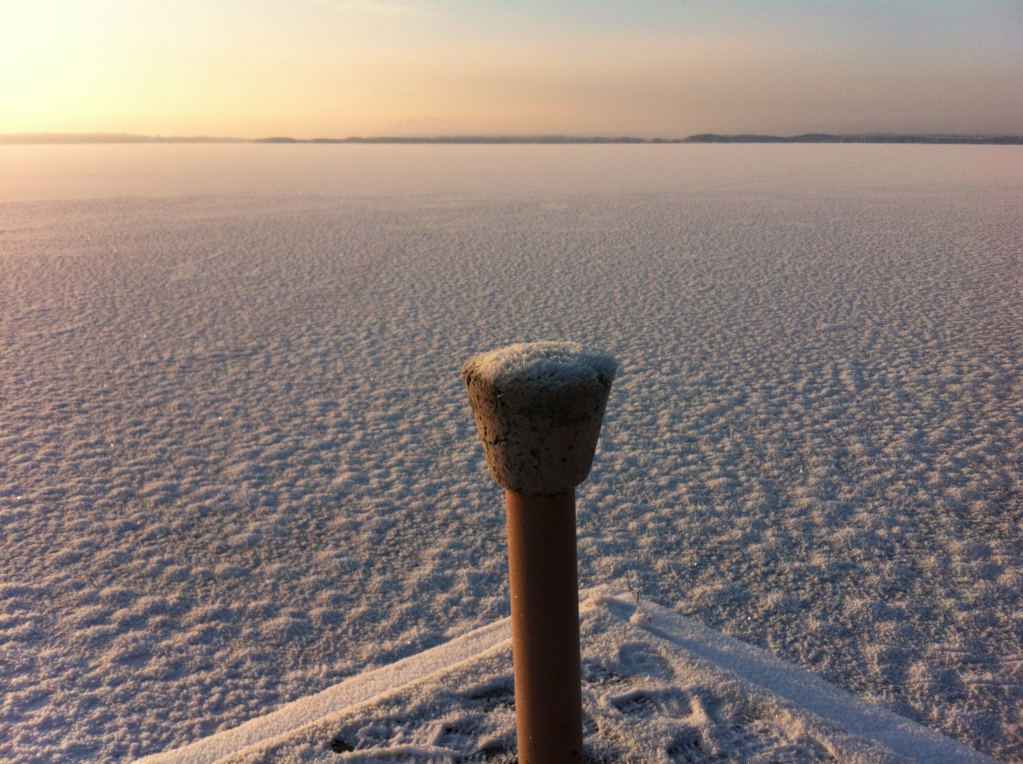 Lake Näsijärvi winter sunset Lake Näsijärvi winter sunset
