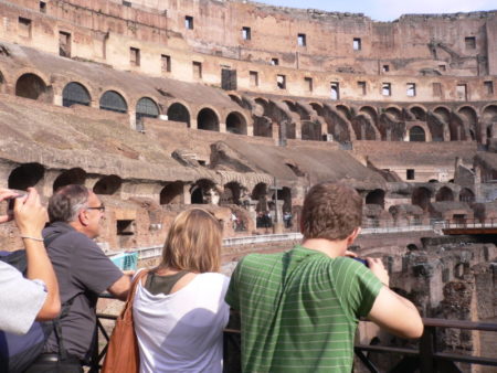 Colosseum, Rome Colosseum visitors
