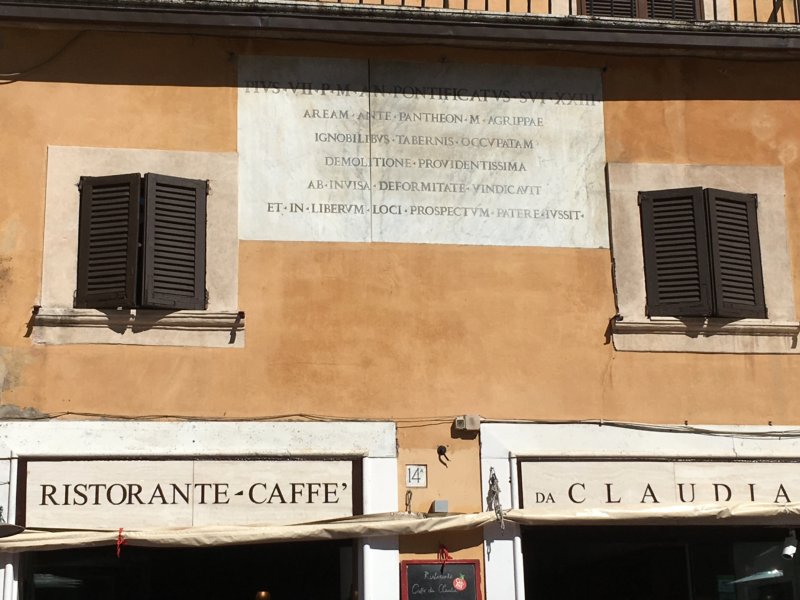 Piazza della Rotonda restaurant Piazza della Rotonda ristorante