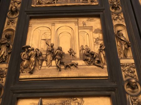 Baptistry door Florence