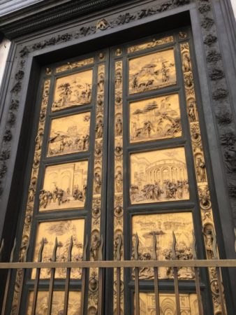 Baptistry doors, Florence