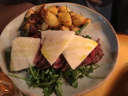 Dining in Oltrano restaurant
