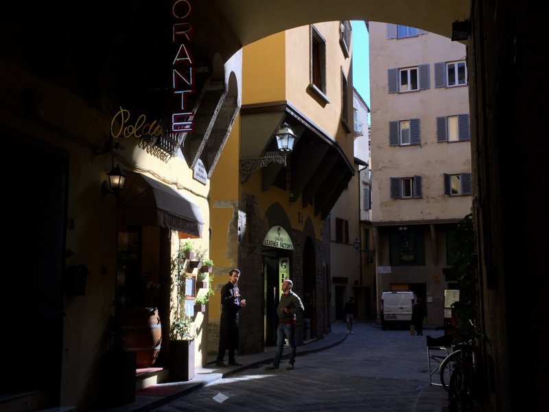 Florence old town view Florence old town view