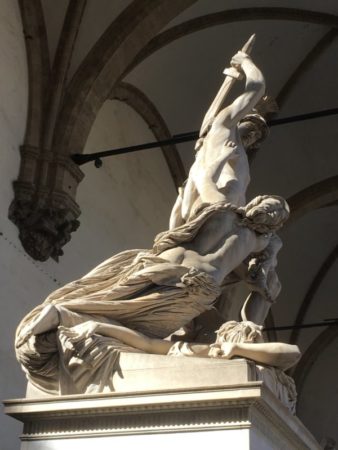 Loggia dei Lanzi statue