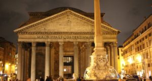 Pantheon after dark