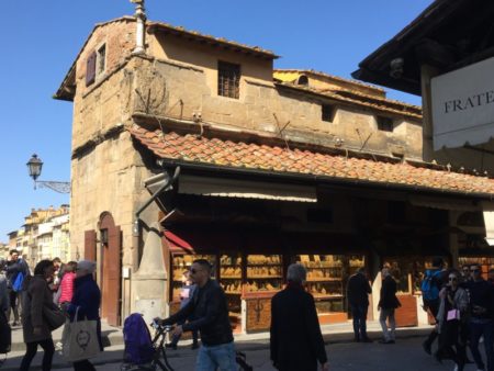 Ponte Vecchio walking bridge Florence