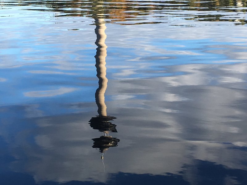 Näsinneula reflection, Tampere, Finland Näsinneula, Tampere