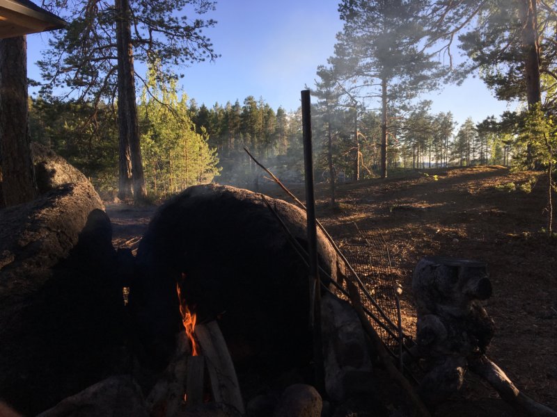Campfire, Southern Konnevesi National Park Campfire, Southern Konnevesi National Park