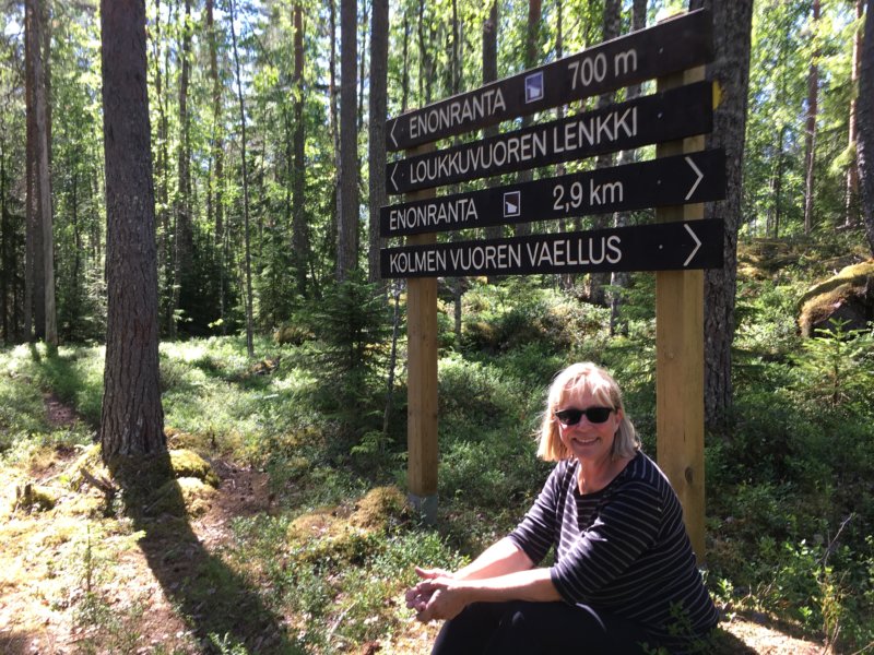 Southern Konnevesi National Park hiking trails Southern Konnevesi National Park hiking trails