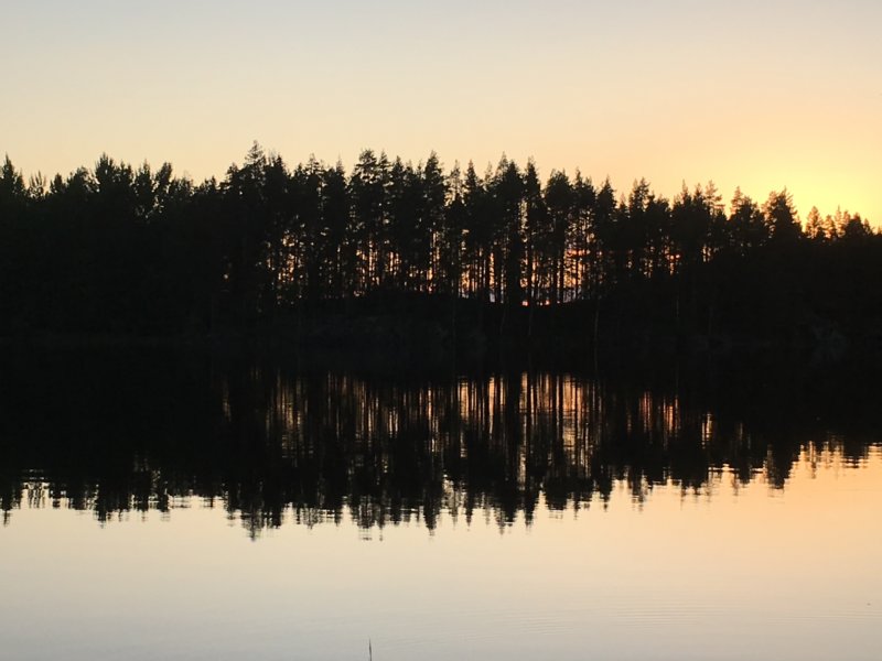 Southern Konnevesi National Park summer night Southern Konnevesi National Park summer night