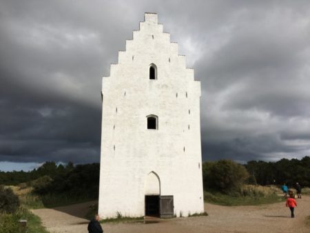 The sand-buried church, Skagen