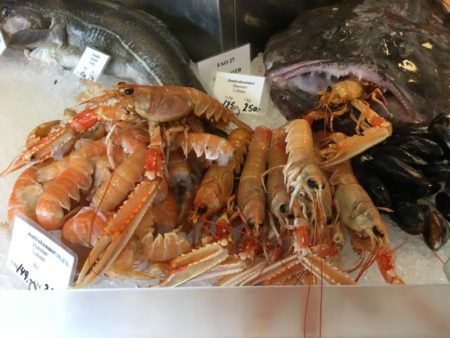 Crayfish, Saeby harbor