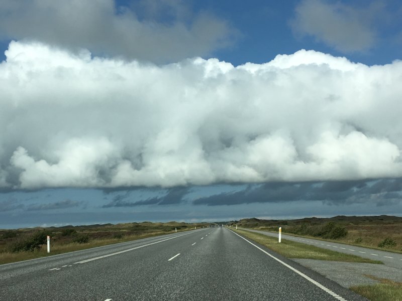 Driving in North Jutland, Denmark Driving in North Jutland, Denmark