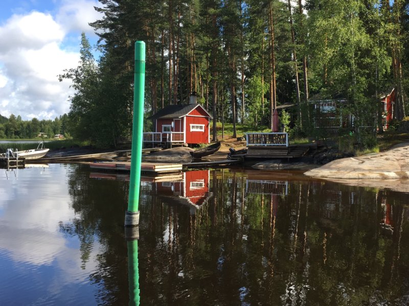 A Finnish lakeside cottage A Finnish lakeside cottage