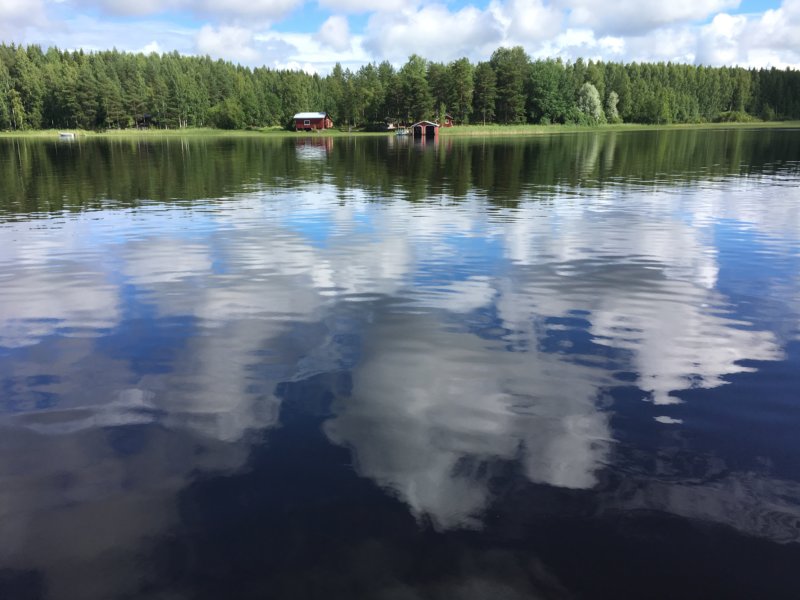 Lake Näsijärvi reflections Lake Näsijärvi reflection