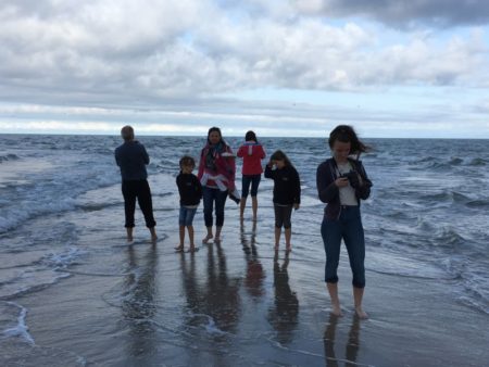 Standing on Denmark's northernmost tip, Grenen