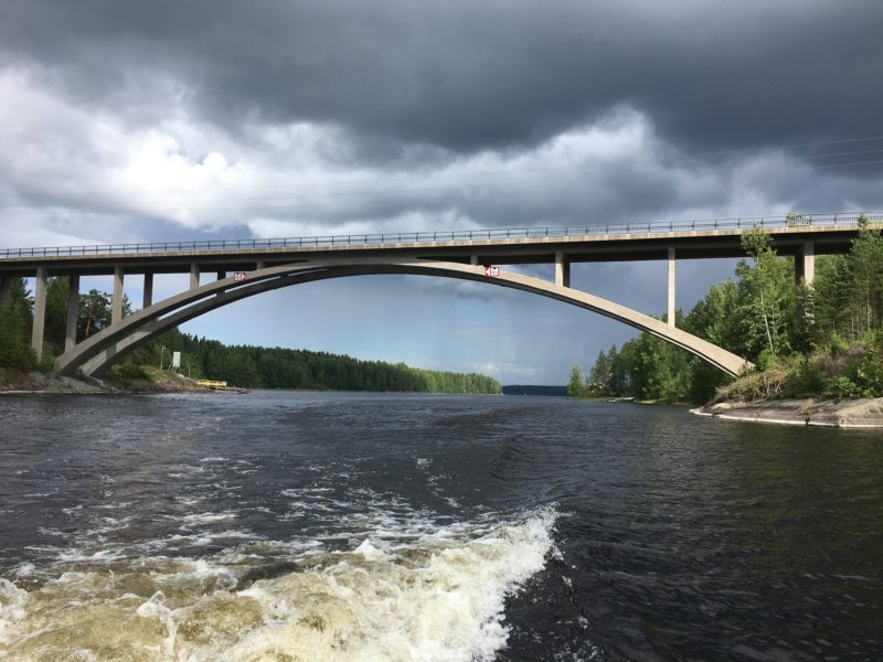 Syvinginsalmi bridge, Näsijärvi waterway Syvinginsalmi bridge, Näsijärvi waterway