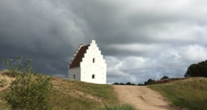 The sand-buried church, Denmark