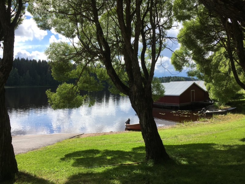 Virrat boat shed and bay Virrat boat shed and bay