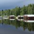 Virrat boat sheds before storm
