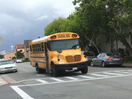 Pacific Grove school bus