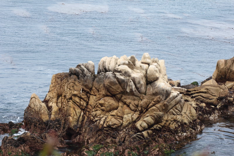 Pebble Beach rock formations Pebble Beach rock formations