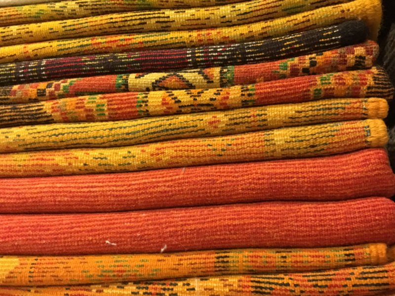 Marrakech souk: Moroccan carpets