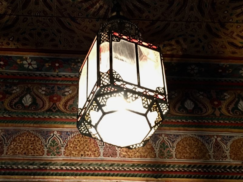 Interior decoration of the Palais Bahia, Marrakech Interior decoration of the Palais Bahia, Marrakech