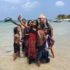 Selfie with locals, Passekudah Bay, Sri Lanka