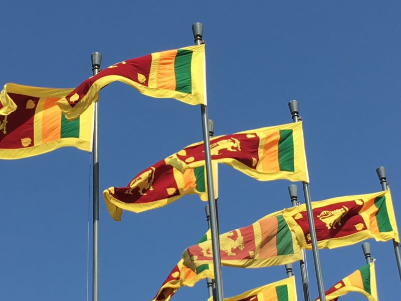 Sri Lanka flags Sri Lanka flags