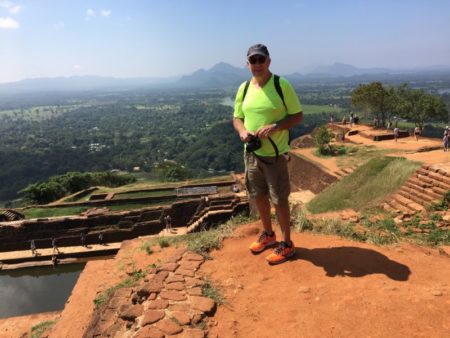 After reaching the top of Sigiriya Rock