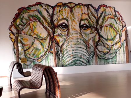 Aliya Resort interior, Sri Lanka Aliya, an elephant