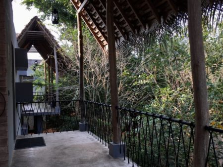 Aliya Resort room terraces