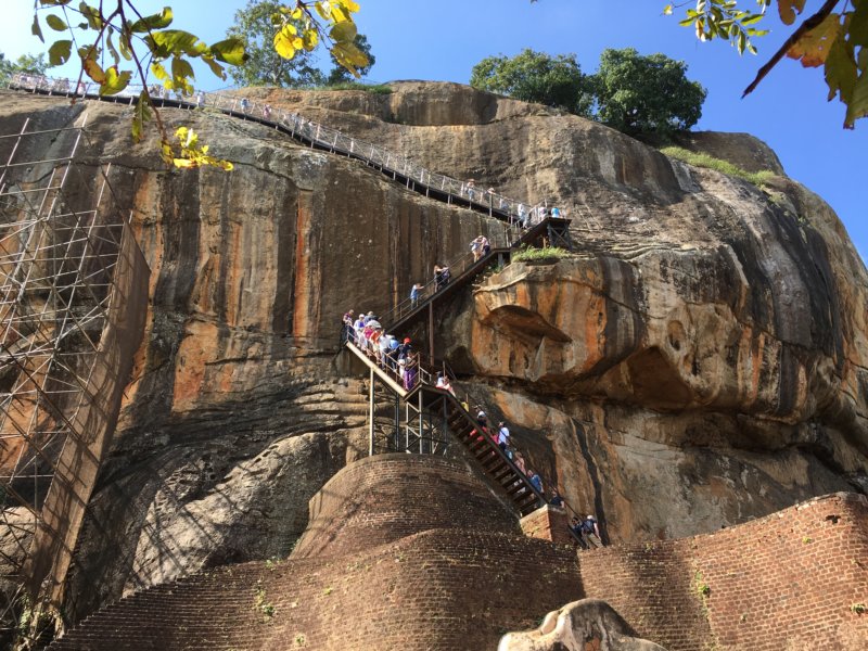 Climbing Sri Lanka's ancient cities: Sigiriya Rock Climbing Sri Lanka's ancient cities: Sigiriya Rock
