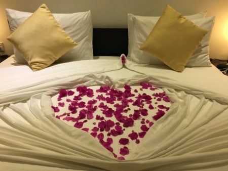 Hotel bedding, Lakeside at Nuwarawewa