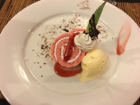 Hotel dessert, Lakeside at Nuwarawewa