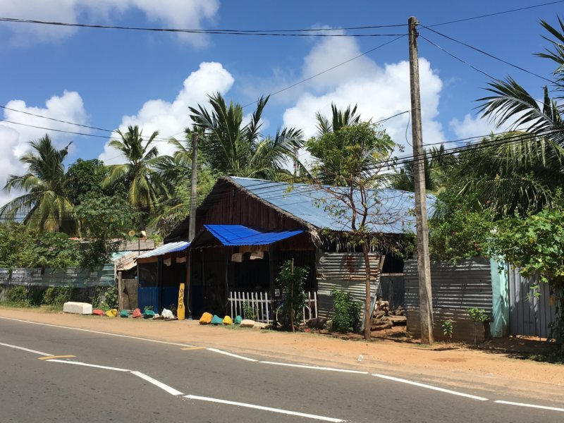 Nilaveli village Nilaveli roadside view